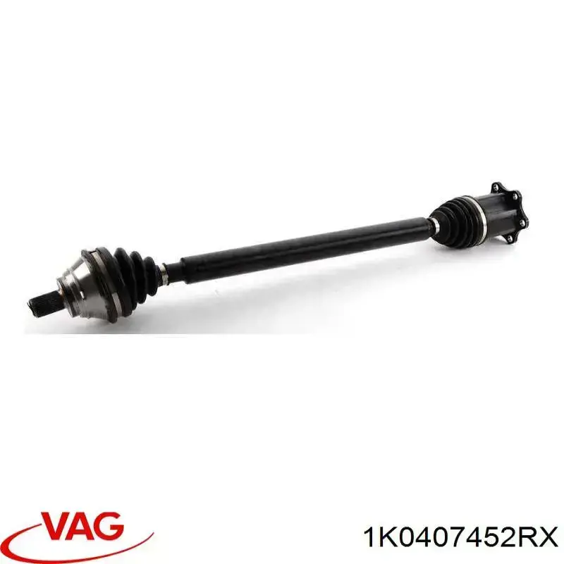Купити 1K0407452RX VAG Піввісь права