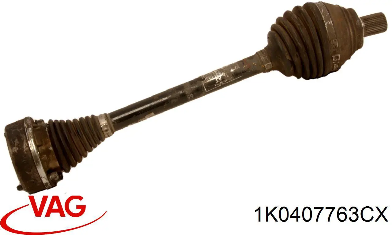 Привід передній лівий VAG 1K0407763CX ціна, від 88.26 USD