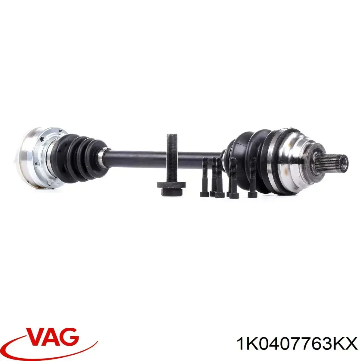 Купити 1K0407763KX VAG Ліва піввісь