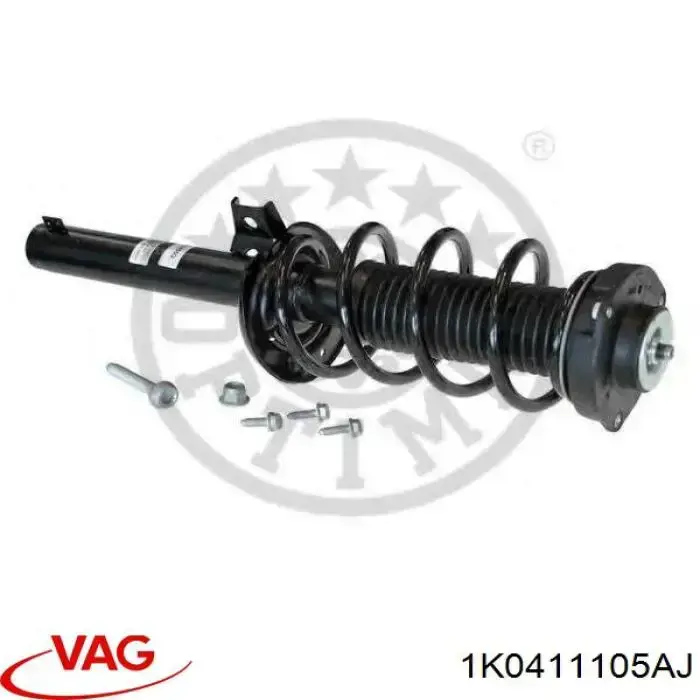 Пружина передня VAG 1K0411105AJ ціна, від 28.56 USD