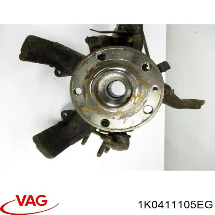 Пружина передня 1K0411105EG VAG