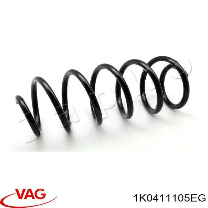 Пружина передньої підвіски VAG 1K0411105EG