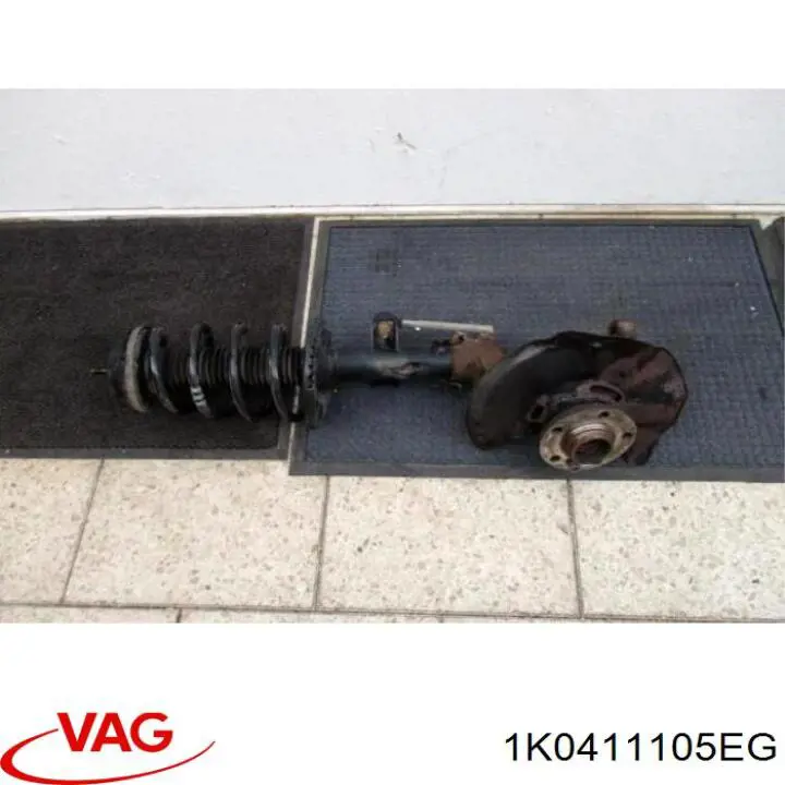 Пружина передня VAG 1K0411105EG ціна, від 25.77 USD