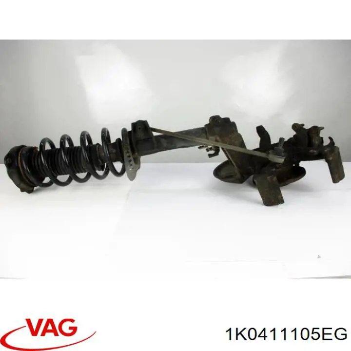 Пружина передня VAG 1K0411105EG ціна, від 25.77 USD