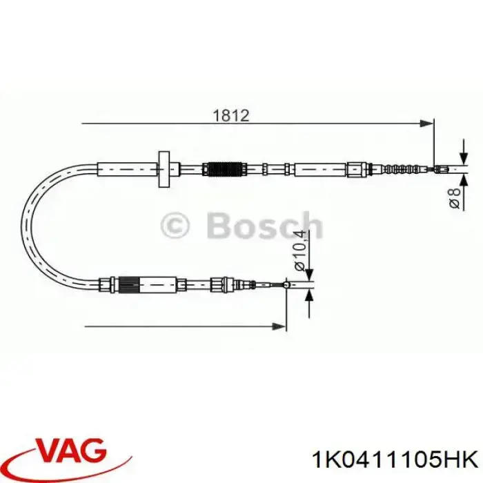Пружина передньої підвіски Sachs 993395