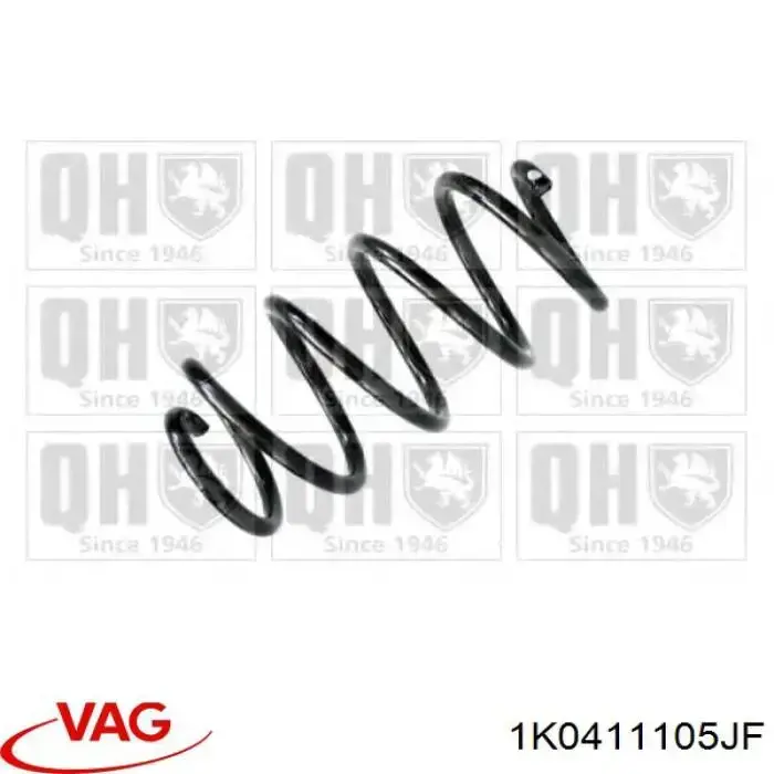 Пружина передньої підвіски Maxgear 601250D