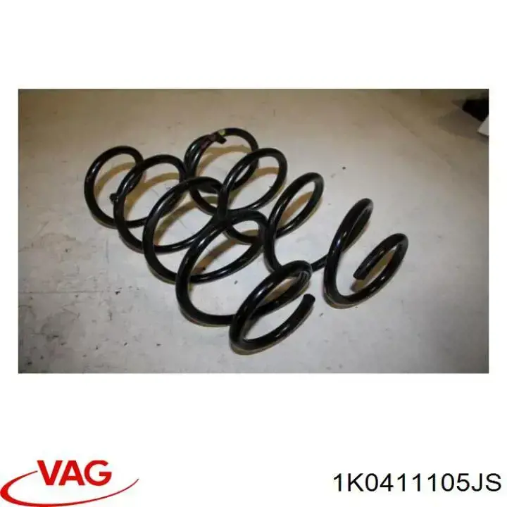 Пружина передня VAG 1K0411105JS ціна, від 37.01 USD