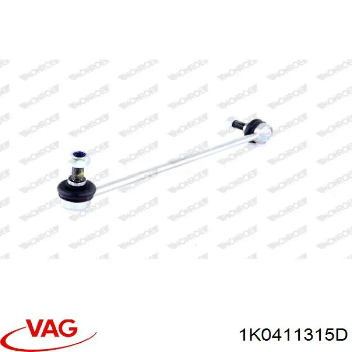 Стійка стабілізатора переднього 1K0411315D VAG