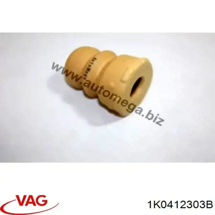 Буфер-відбійник амортизатора переднього 1K0412303B VAG