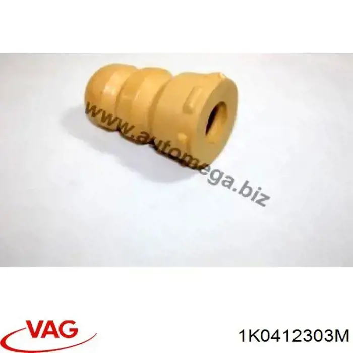1K0412303M VAG буфер-відбійник амортизатора переднього