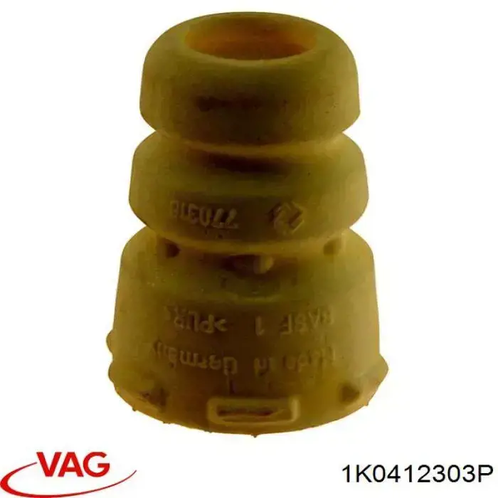 1K0412303P VAG буфер-відбійник амортизатора переднього