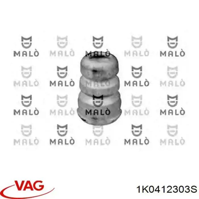 Буфер-відбійник амортизатора переднього VAG 1K0412303S ціна, від 5.38 USD