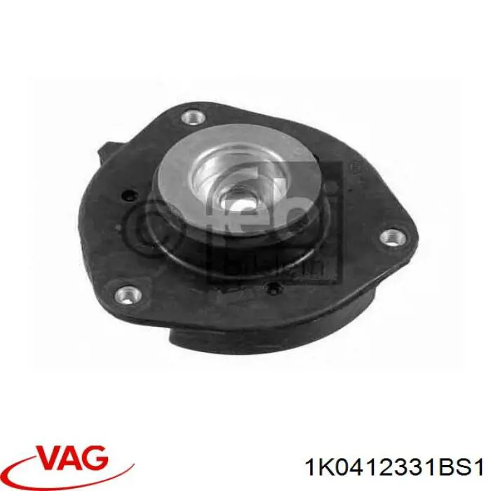 Опора стійки амортизатора переднього VAG 1K0412331BS1 ціна, від 24.33 USD
