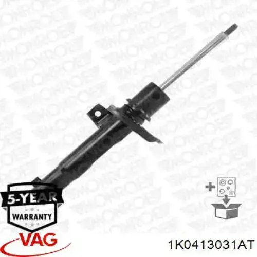 Амортизатор передній 1K0413031AT VAG