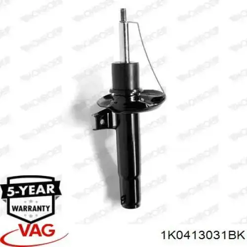 Стойка амортизатора передняя VAG 1K0413031BK ціна, від 33.31 USD