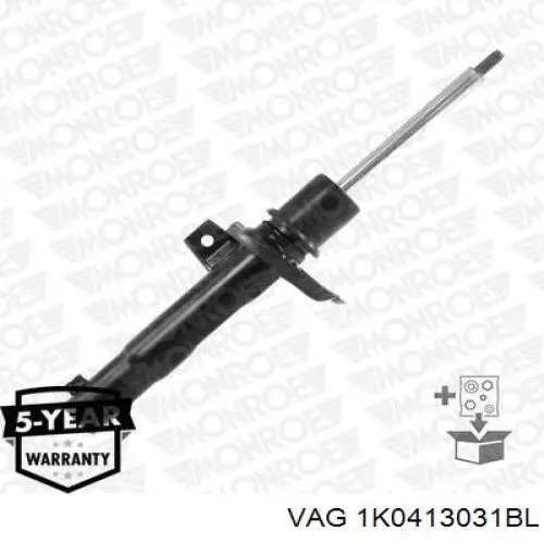 Стойка амортизатора передняя VAG 1K0413031BL ціна, від 34.63 USD