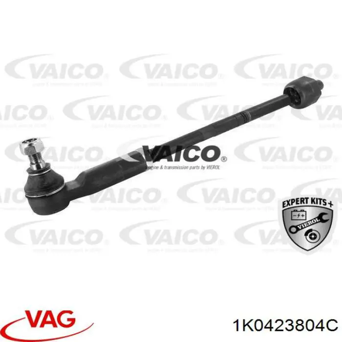 Купити 1K0423804C VAG Тяга рульова поздовжня