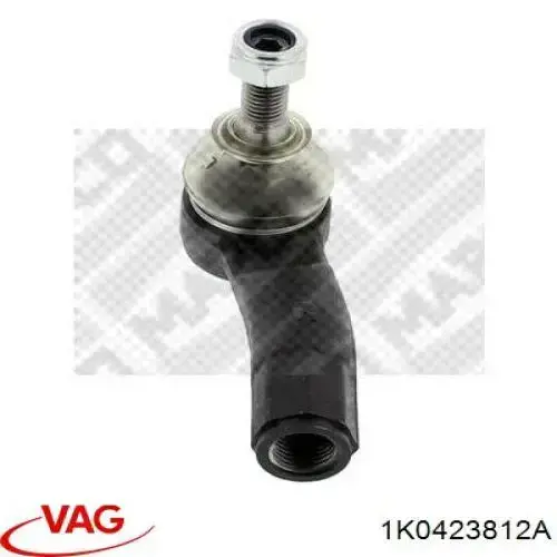 Накінечник рульової тяги, зовнішній VAG 1K0423812A