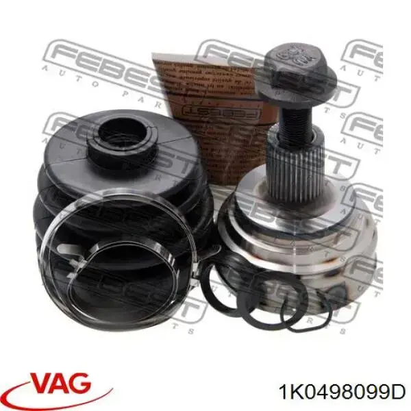 Граната колісна VAG 1K0498099D ціна, від 36.97 USD
