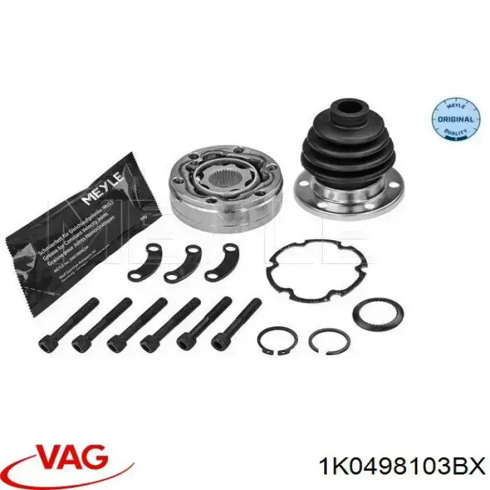 Купити 1K0498103BX VAG Граната внутрішня ліва