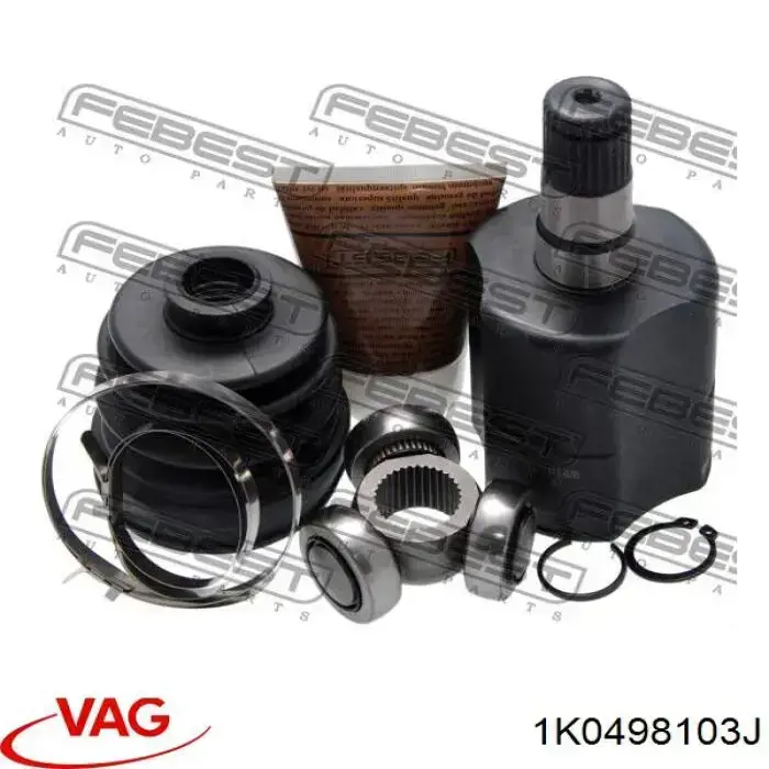 ШРКШ внутрішній, передній VAG 1K0498103J ціна, від 40.54 USD