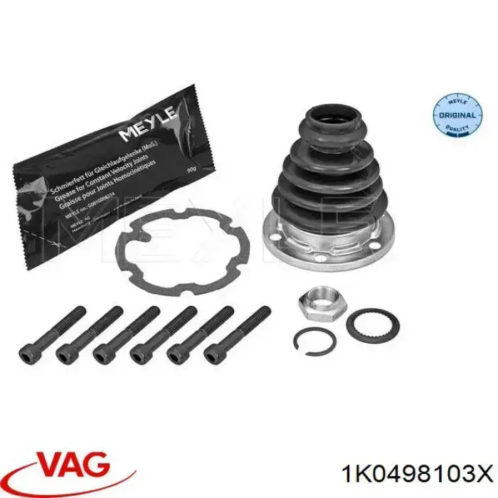 ШРКШ внутрішній, передній, лівий VAG 1K0498103X ціна, від 28.36 USD