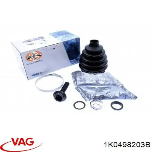 Купити 1K0498203B VAG Пильник шарніра приводу