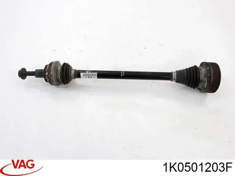 Піввісь задня, ліва VAG 1K0501203F ціна, від 29.14 USD