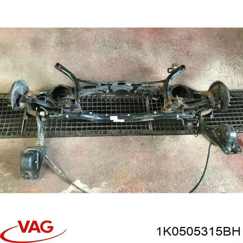 Балка задньої підвіски поперечна VAG 1K0505315BH ціна, від 54.86 USD