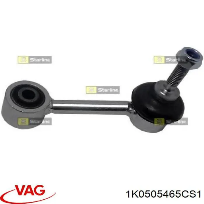 Лінк стабілізатора, заднього VAG 1K0505465CS1 ціна, від 10.10 USD