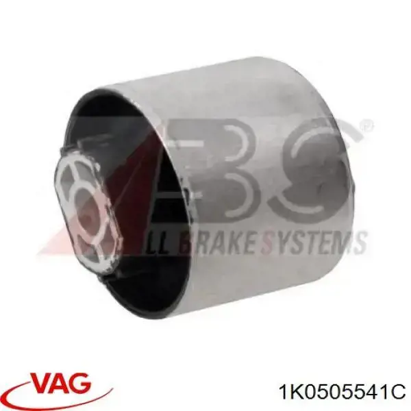 Сайлентблок заднього поздовжнього важеля, передній 1K0505541C VAG