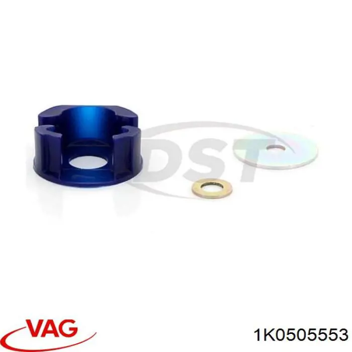 Сайлентблок цапфи задньої 1K0505553 VAG