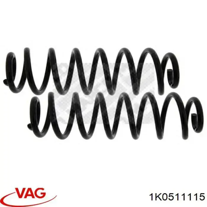 Пружини задні VAG 1K0511115