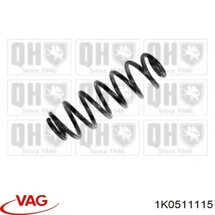 Купити 1K0511115 VAG Задні пружини