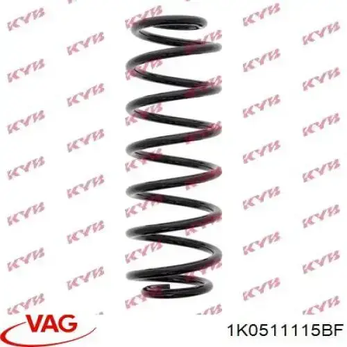 Пружина задня VAG 1K0511115BF ціна, від 19.00 USD