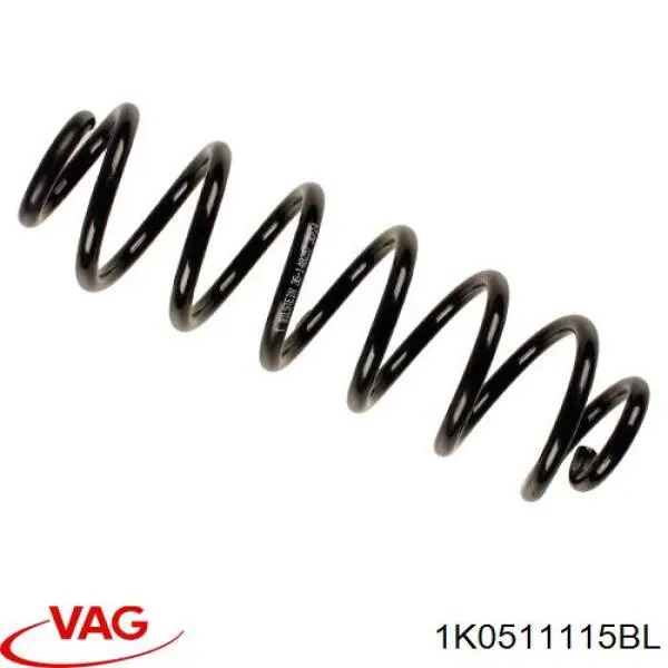Купити 1K0511115BL VAG Задні пружини