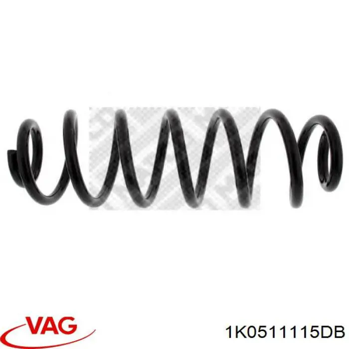 Пружина задня VAG 1K0511115DB ціна, від 30.28 USD