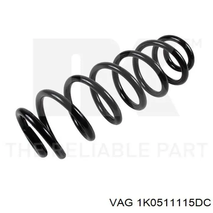 Пружина задня VAG 1K0511115DC ціна, від 19.21 USD