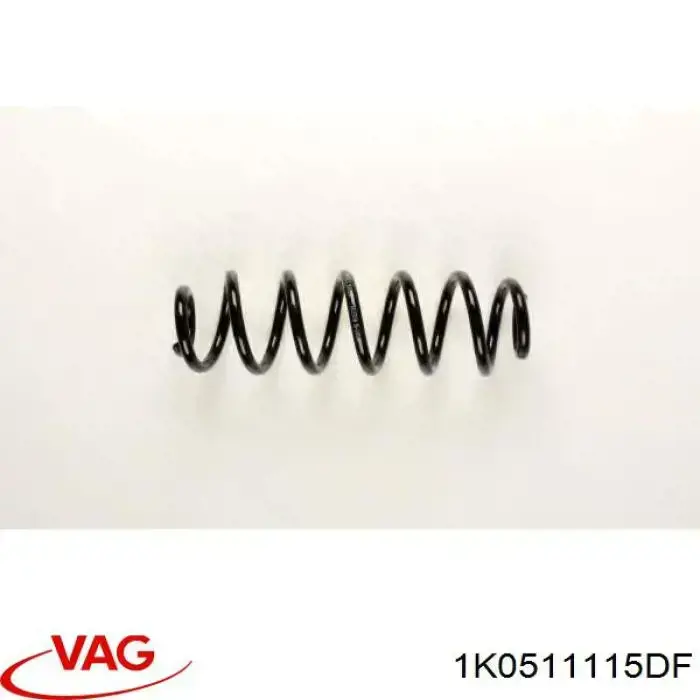 Купити 1K0511115DF VAG Задні пружини