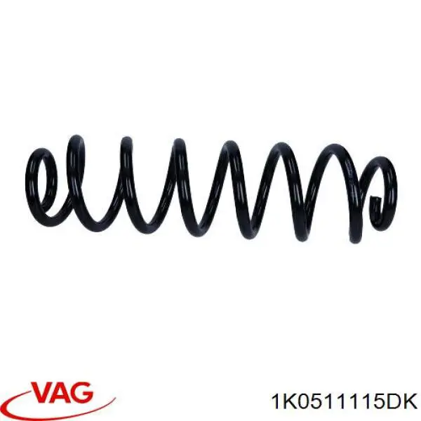 Купити 1K0511115DK VAG Задні пружини