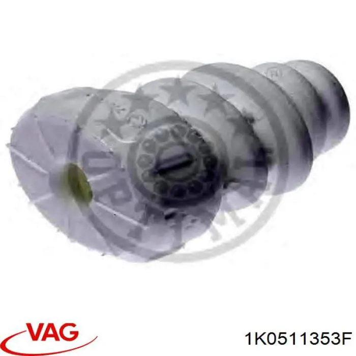 Купити 1K0511353F VAG Буфер-відбійник амортизатора заднього