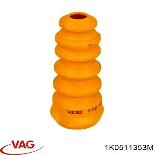 Купити 1K0511353M VAG Буфер-відбійник амортизатора заднього