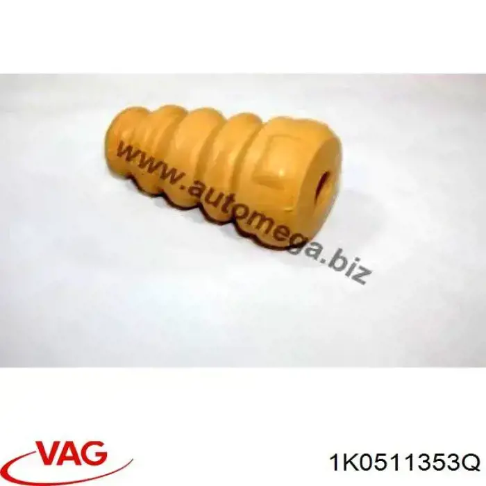 1K0511353Q VAG буфер-відбійник амортизатора заднього