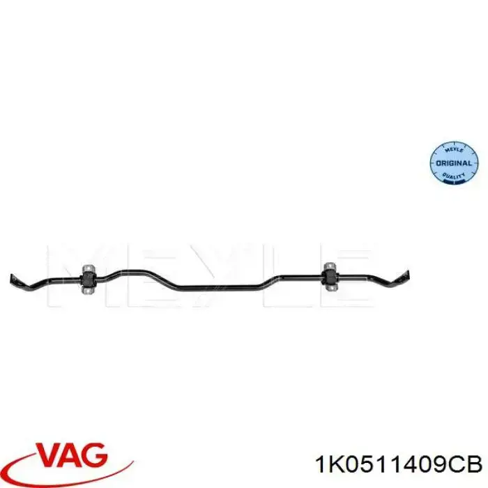 Стабілізатор задньої осі VAG 1K0511409CB ціна, від 75.85 USD
