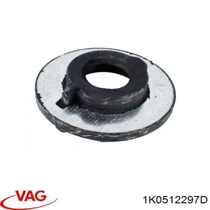 Проставка (гумове кільце) пружини задньої, нижня VAG 1K0512297D ціна, від 4.43 USD