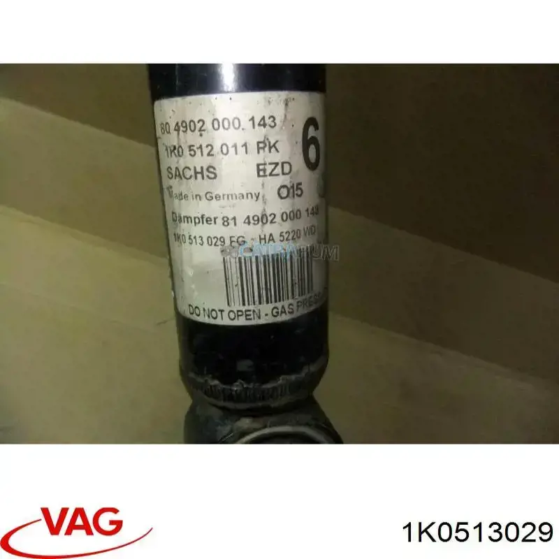 Амортизатор задній 1K0513029 VAG