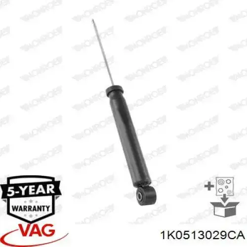 Задній амортизатор VAG 1K0513029CA
