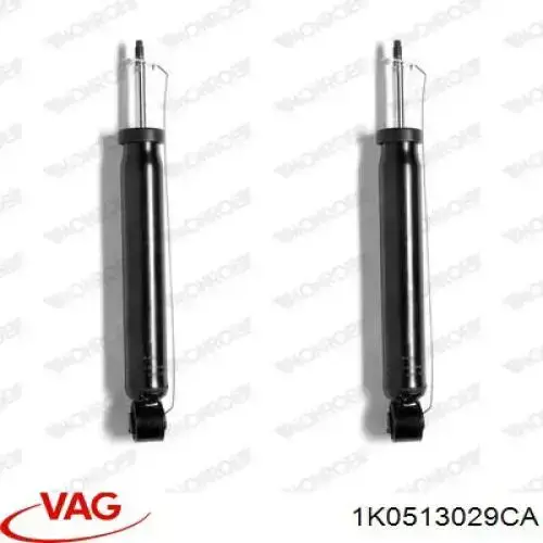 Амортизатор задній VAG 1K0513029CA ціна, від 16.47 USD