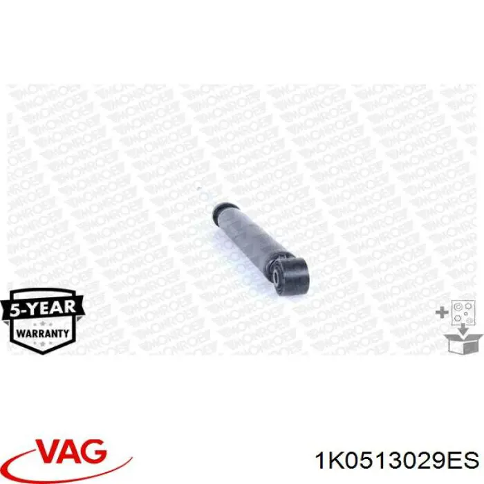 Амортизатор задній 1K0513029ES VAG