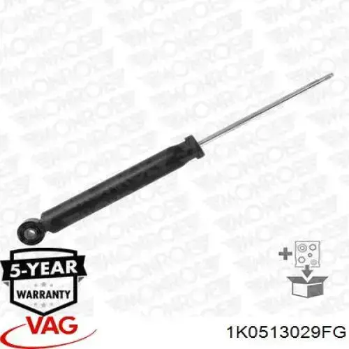 1K0513029FG VAG Амортизатори задні